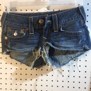 True religion shorts